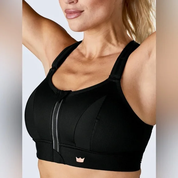 SHEFIT Black Sports Bra - Picture 2 of 7